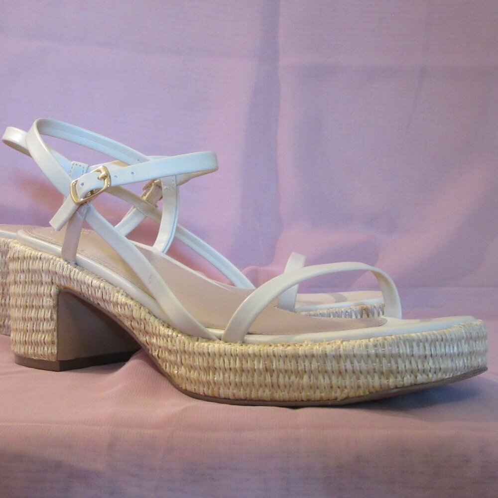 Abercrombie & Fitch Retro Mule Platform Chunky , size 7.5 -8